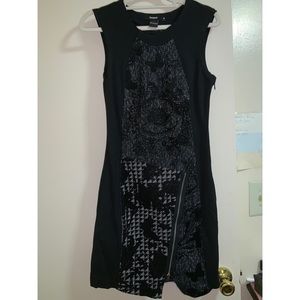Desigual Black Bodycon short dress